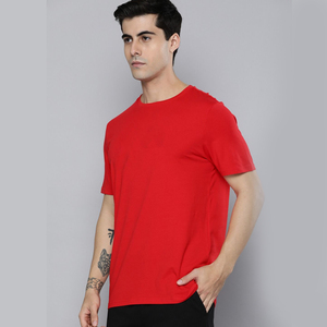 Camiseta deportiva de verano personalizada para hombre, ropa deportiva informal para gimnasio, Camiseta holgada de manga corta 100% de algodón, diseño en blanco - Product Image 1