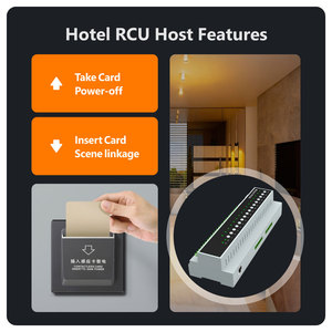 Module de contrôle de pièce intelligent Tuya <span class=keywords><strong>WiFi</strong></span> 16 canaux, module de commutation sur rail DIN, contact sec RS485, <span class=keywords><strong>relais</strong></span> 50A, RCU hôtelier PST-PN16-EA - Product Image 6