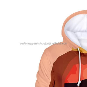 Venta al por mayor All-Over Sublimation Print Pullover Hoodie Personalizable Bulk Streetwear para la temporada de invierno Hoodie 2017 - Product Image 2