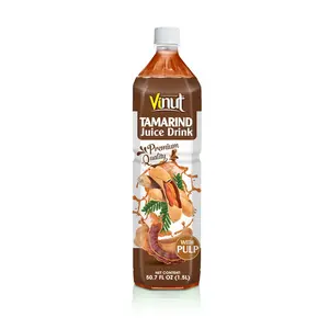 1,5 l bottiglia di succo di tamarindo Vinut drink con polpa (arricchire vitamina C, senza zuccheri aggiunti, Zero calorie) da frutta vera