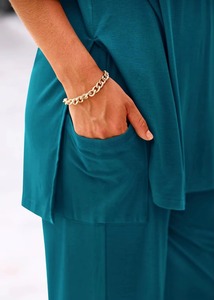 Nouveau 2025 été femmes 2 pièces tenues respirant coupe-vent décontracté ample à manches courtes hauts pullover pantalons à jambes larges ensembles de salon - Product Image 4