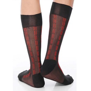 Calcetines atléticos personalizados hasta la rodilla para hombre, medias finas de larga duración para adultos para ciclismo, correr, Fútbol - Product Image 1