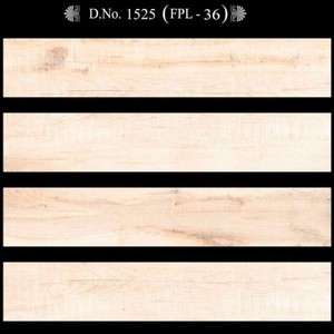 Carreaux en porcelaine imitation bois 1522 en 150x900 mm, surface mate, impression numérique aspect bois véritable par Novac Ceramic - Product Image 4