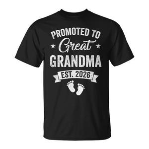 Nonna Nonna Est. Maglietta Divertente per Annuncio di Gravidanza 2026, Regalo Promozionale per Futura Mamma - Product Image 1