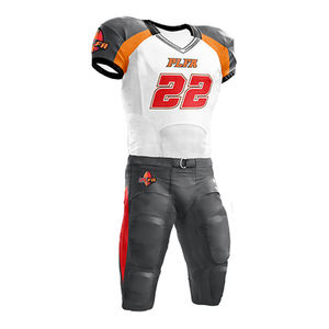 Nueva Llegada, Jersey de Fútbol Americano Personalizado con Estampado, Manga Corta, Corte Ajustado, Transpirable, 100% Poliéster, Uniforme Deportivo - Product Image 3