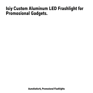 Torcia LED in Alluminio Personalizzata Isiy per Gadget Promozionali - Product Image 2