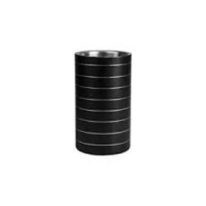 Soporte de Aluminio Moderno y Lujoso con Acabado Negro Mate para Botellas de Vino y Cerveza de 5L, para Hielo, para Hogar y Hotel - Product Image 1
