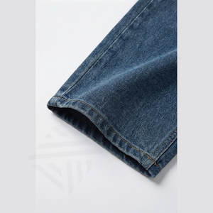 Jeans pour homme personnalisables, vêtements de tous les jours, design uni, denim brodé, prix direct d'usine, vente en gros, approvisionnement en vrac - Product Image 6