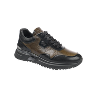 Baskets décontractées en cuir pour hommes M926, antidérapantes pour l'hiver, avec logo triangulaire en V, lacets plats, semelle extérieure en EVA, talon bas, à lacets, vente en gros, export