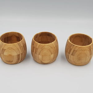 Juego de tazas de bambú ecológico hecho en Vietnam material ecológico utilizado para decoración del hogar Decoración de mesa al por mayor - Product Image 6