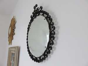 Moderne personnalisé argent rond mosaïque miroir mural décoratif - Product Image 3