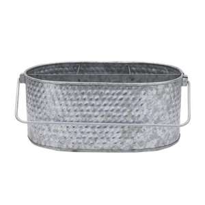 Porte-boîte à mouchoirs en métal galvanisé avec finition antique pour les amateurs de décoration rustique et industrielle à un prix très abordable - Product Image 1