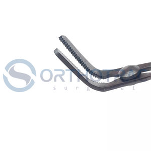 Clips micro-hémostatiques en acier inoxydable en gros, pinces Bulldog à mâchoires dentelées, instruments microchirurgicaux, norme allemande - Product Image 4