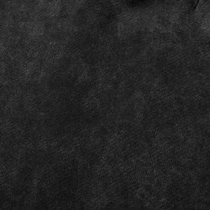 Sweat à capuche pour homme en denim délavé, lourd, uni, couleur unie, sweat à capuche pour homme en denim délavé - Product Image 5