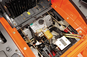 Cortadora de césped profesional Kubota ZD1021 con transmisión hidrostática para paisajismo profesional - Product Image 3