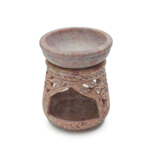 Diffuseur d'arômes en pierre ollaire de gros en provenance d'Inde, brûleur à huile gravé à la main, parfum naturel améliorant la qualité, idéal pour Noël - Product Image 4