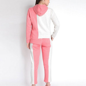 Vente chaude femmes Slim Fit pull survêtement à la mode vêtements d'entraînement confortable pour la saison d'hiver solide motif haut - Product Image 3
