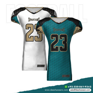 Maillots de football américain réversibles pour hommes Uniformes d'équipe respirants Entraînement d'entraînement à porter sur les deux côtés - Product Image 4