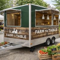 Truk Trailer Makanan Keliling Kelas Chef Profesional dengan Dapur Lengkap untuk Startup Kuliner