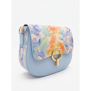 Sac fourre-tout structuré en cuir véritable Dollaro Savage, bandoulière, poignée unique, chaînes, fabriqué en Italie - Art. 26122 pour filles, été - Product Image 2