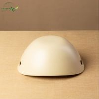 Bol jetable en bambou filé à la main avec poignée intégrée, design minimaliste écologique, idéal pour la rentrée scolaire, personnalisable