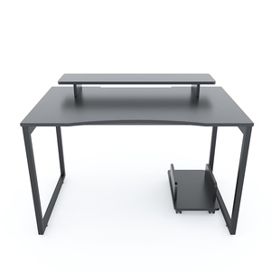 Escritorio de Juego Ergonómico Moderno TaUP GD68043, Patas de Hierro, Superficie de Madera, Construcción de Metal y MDF de Carbono para Uso en Oficina - Product Image 1