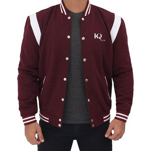 Chaqueta Deportiva para Hombre con Cuello Alto y Letras en la Parte Delantera, Reversible, Ecológica, Moderna y Casual para Uso Diario Urbano - Product Image 1