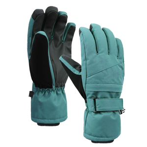Custom Unisex Leather <b>Ski</b> <b>Gloves</b> Winter Thermal Windproof Outdoor Snow Racing <b>Gloves</b> with Breathable Heated Feature - Product Image 3