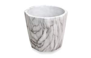 Jardinière en marbre poli de grande qualité à prix raisonnable, offrant une surface lisse qui rehausse l'attrait visuel des plantes vertes - Product Image 4