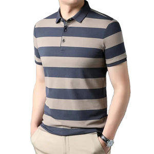 Camisetas de polo personalizadas Premium nuevas camisas transpirables de algodón 100% 2025 camisas de polo casuales para hombres - Product Image 1