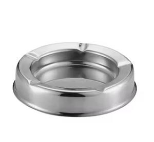 Cendrier en aluminium rond finition or, sans fumée, facile à nettoyer, cendrier de poche avec couvercle - Product Image 3