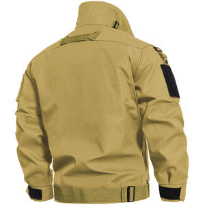 Veste en toile pour moto, coupe large, fonctionnelle, coupe-vent et imperméable, pour l'automne, l'alpinisme, OEM Vintage American - Product Image 2