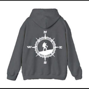 Sudadera con capucha de algodón 100% para hombre, gruesa y acogedora, con ajuste de gran tamaño, ropa relajada suave abierta para estampados de diseño personalizado para invierno - Product Image 3