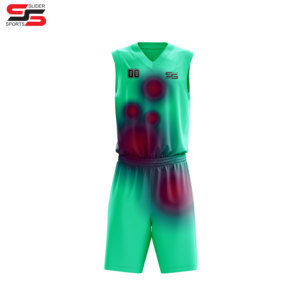 Ensemble d'uniformes de basketball imprimés pour adultes, qualité supérieure, 100 % polyester, séchage rapide, respirant, été, service OEM, option grandes tailles - Product Image 6