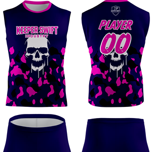 ชุดยูนิฟอร์ม 7V7 แบบมืออาชีพสั่งทำพิเศษ น้ำหนักเบา แบบไม่มีแขน  มีจำหน่าย - Product Image 1