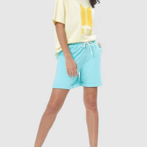 กางเกงขาสั้นเทรนนิ่งสำหรับผู้หญิงใส่สบายระบายอากาศได้ดีลายโลโก้ออกแบบได้ตามต้องการสำหรับฤดูร้อน - Product Image 6