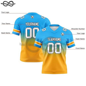 Maillot de football imprimé par transfert thermique, design OEM, couleur et logo personnalisés, kit d'entraînement unisexe pour adultes, meilleure qualité, vente chaude - Product Image 5