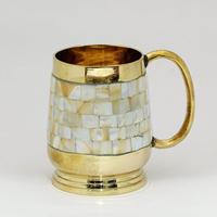 Ornements métalliques en laiton de conception moderne personnalisée très vendus pour le but de cadeau de mariage de fête de jardin à la maison