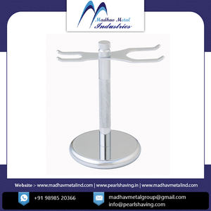 New Arrival Professional Stainless Steel <b>Shaving</b> <b>Brush</b> And Razor Stand Indian Manufacturer - Product Image 2
