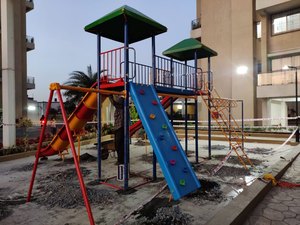 Colorido jardín de infantes al aire libre niños divertido juego tobogán parque infantil equipo de vendedor y fabricante indio - Product Image 6