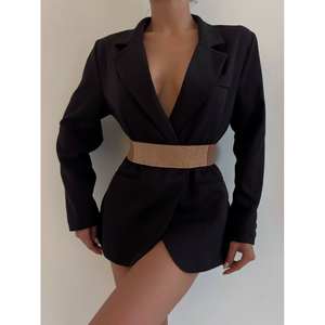 Ceinture en tissu élastique ornée de strass - Product Image 2