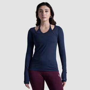 Innovflex Tee 2.0 Navy Yoga <b>Top</b> - Product Image 1