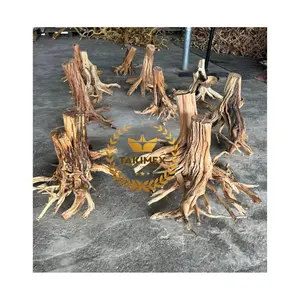 Harga terbaik Driftwood kayu alami bagasi akuarium ikan Driftwood tangki ikan tanaman akuarium dekorasi kayu tunggul pohon akar Cuckoo