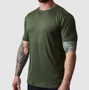 Vente chaude Vêtements pour hommes Blanks Tshirt Vente en gros Gym Sports Tshirt Hommes Slim Fit Drifit T-shirts - Product Image 3