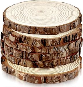 WHITE FLORAL Printed Unique Custom Wood <b>Coaster</b> <b>Set</b> with Handmade Bone <b>and</b> Brass Inlay Made in India - Product Image 6
