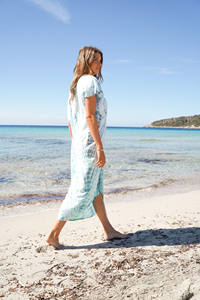 เดรสยาวผ้าบาติกมัดย้อมผ้าเรยอนแม็กซี่คอลเลคชั่นมาถึง2024 - Product Image 3