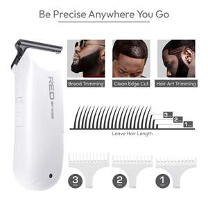 Kit de tondeuse à cheveux sans fil rechargeable USB-C, mini-tondeuse à barbe longue durée pour hommes et femmes - Product Image 1