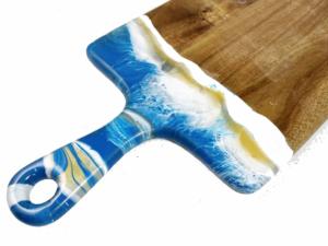 Tabla de Cortar de Madera Resistente para Trabajos Pesados en la Cocina |   Tabla de Cortar Profesional Ecológica Antibacteriana Apta para Lavavajillas - Product Image 4