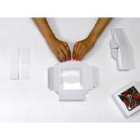 Embossed View-Top Candy Boxes for Promotional Food Elegant Packaging for Confectionery Products - Product Image 2