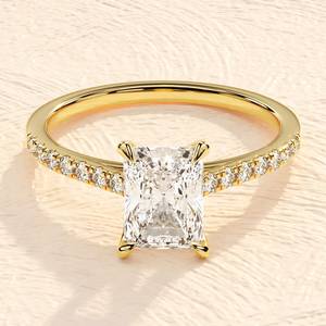 Bague Moissanite originale en argent sterling 925 certifiée IGI D couleur VVS clarté coupe brillante Solitaire fiançailles bijoux fins - Product Image 3